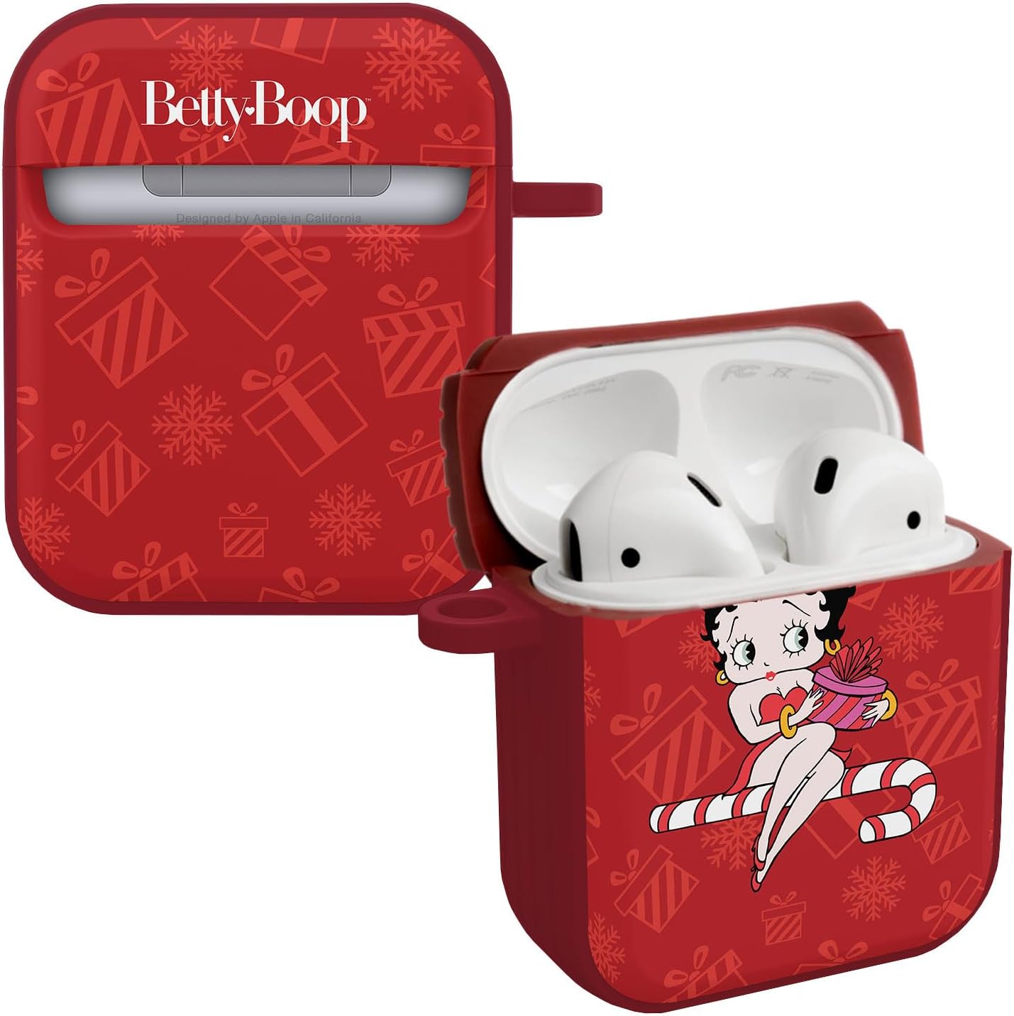 Affinity Bands Betty Boop Christmas HDX Case Cover Compatible with Apple AirPods Gen 3 (Christmas)