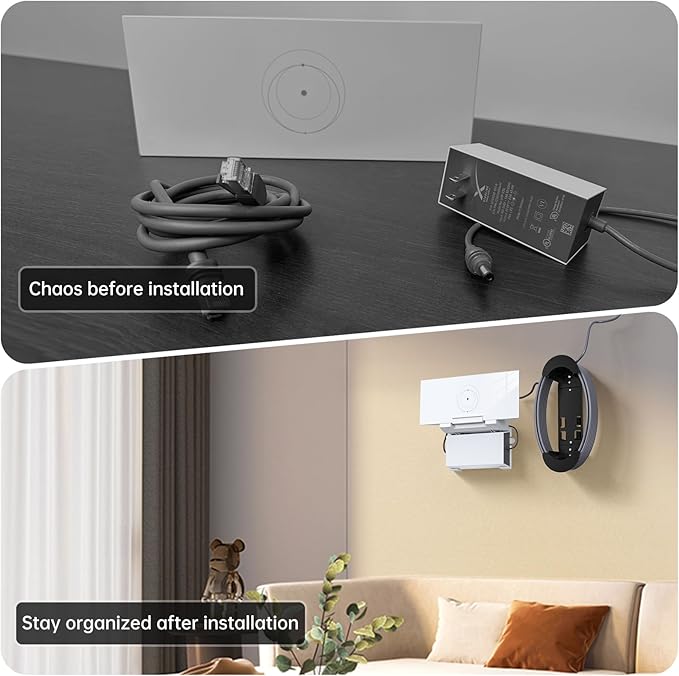 Kit de Montaje XLTTYWL para Router Starlink Gen 3 y Fuente de Alimentación miniatura 3