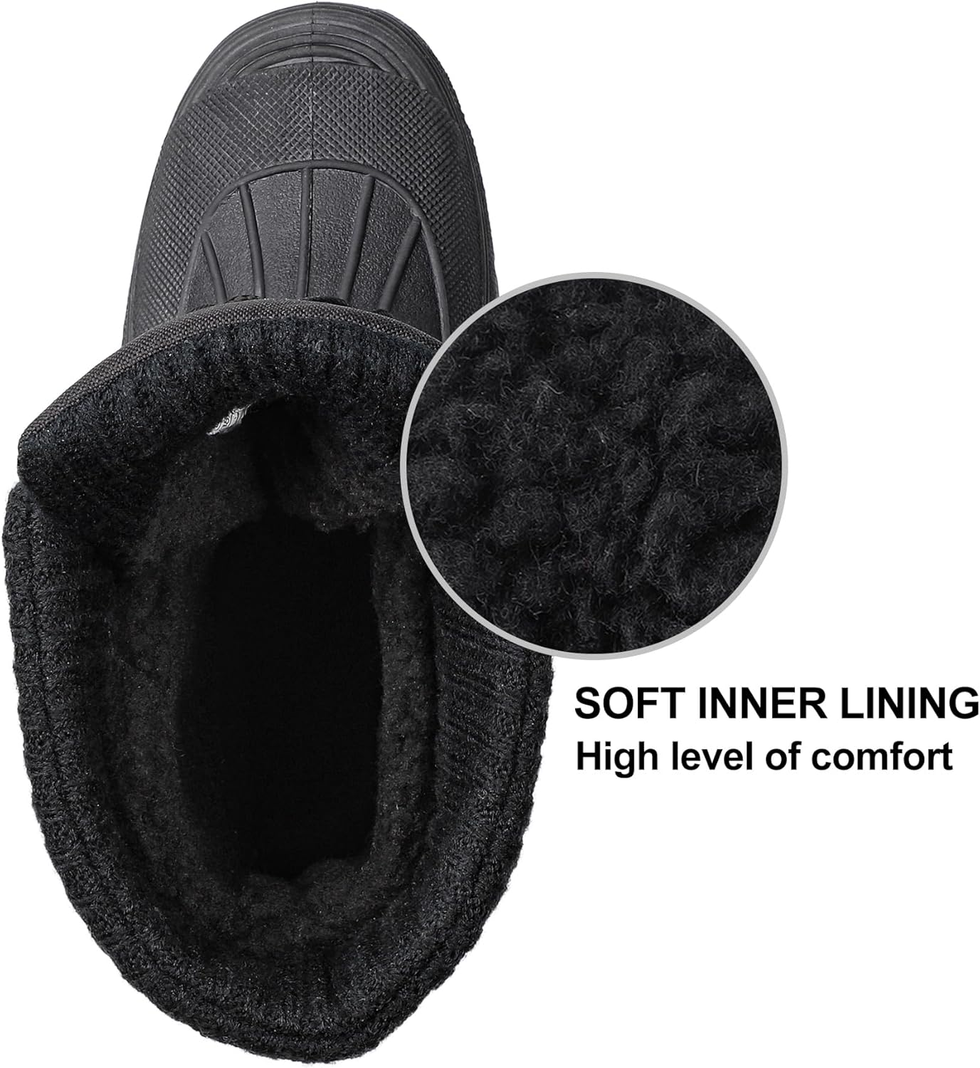 Women's Snow Boots Waterproof Warm Winter Boots Insulation Fashion Anti-Slip Ladies Boots - Image 4