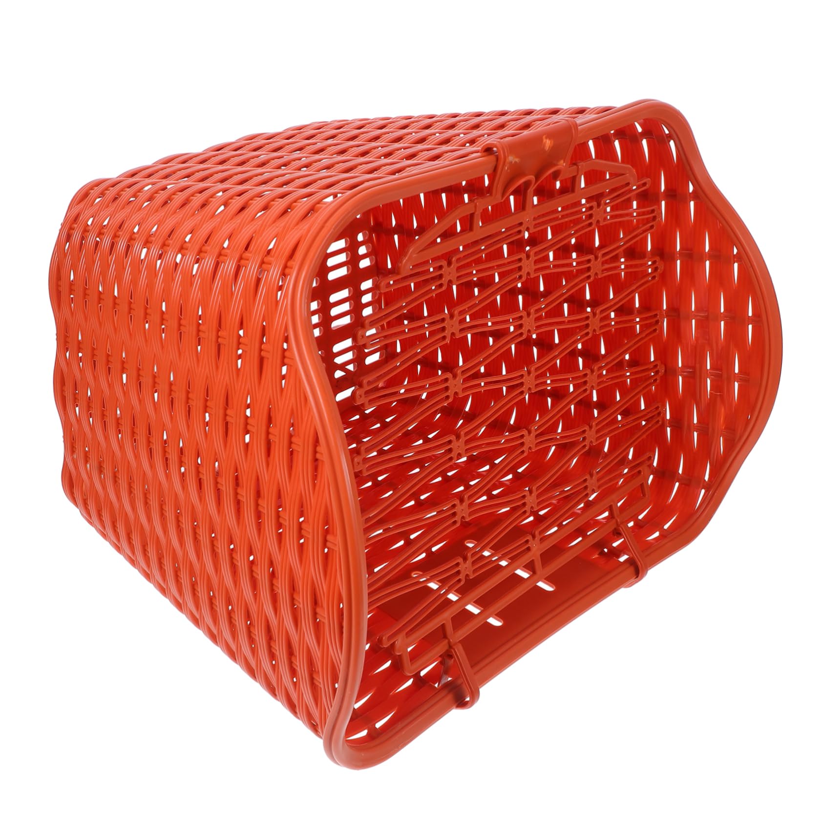 ifundom Electric Bike Front Basket: Waterproof Bike & Tricycle Basket with Lid - Pet Carrier & Grocery Hauler for Casual Rides -Decorative Accessory