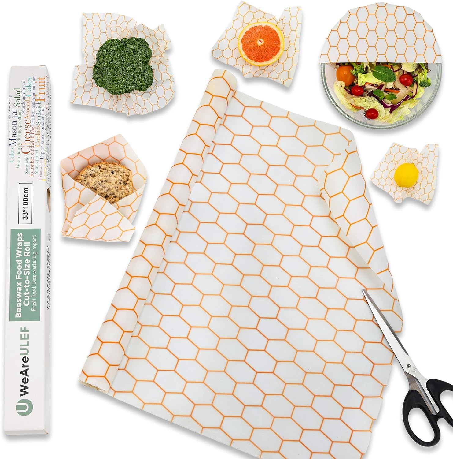 Beeswax Food Wraps Roll, 33...