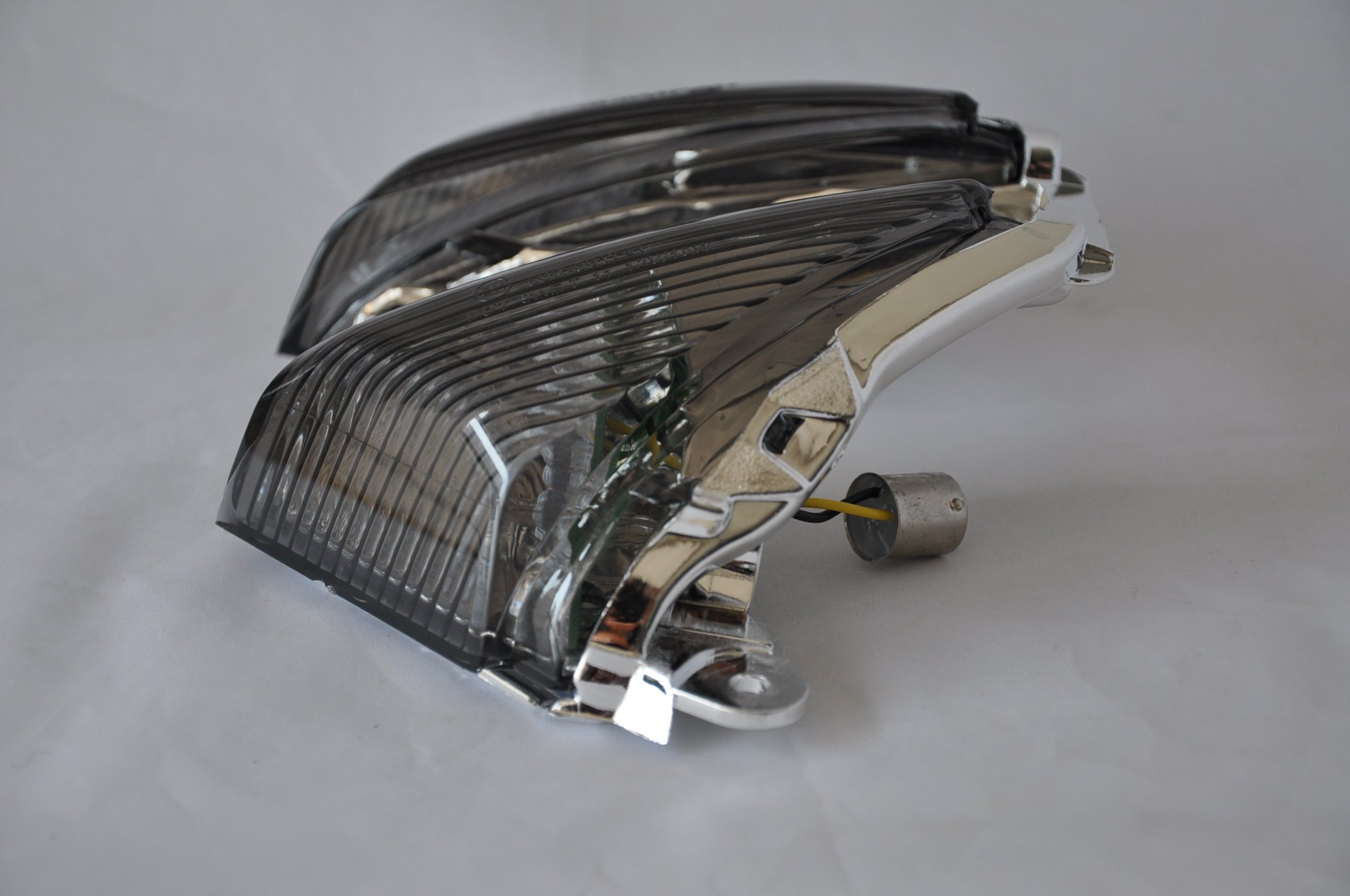 Topzone Clignotant Fumé LED Pour Kawasaki 2007-2016 Ninja ZX-6R (ZX600RDF) ; 2006-2008 ER-6N