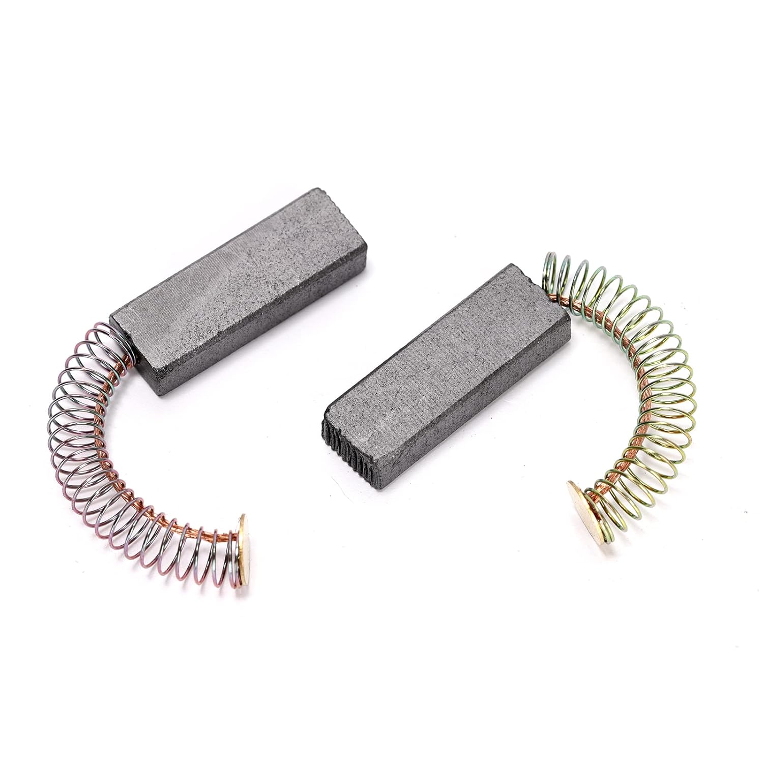 4Pcs Universal Carbon Brush with Wire and Spring 32mmx11mmx6mm for Motor, Power Tool, Replacement Repair Parts