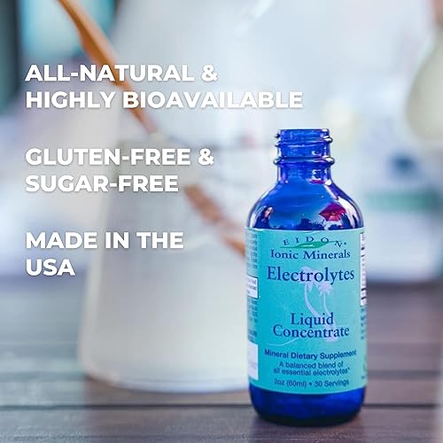 Miniatura 5 de Eidon Ionic Minerals Electrolitos - Gotas de electrolitos líquidos, suplemento mineral iónico para añadir al agua, reponer y equilibrar el