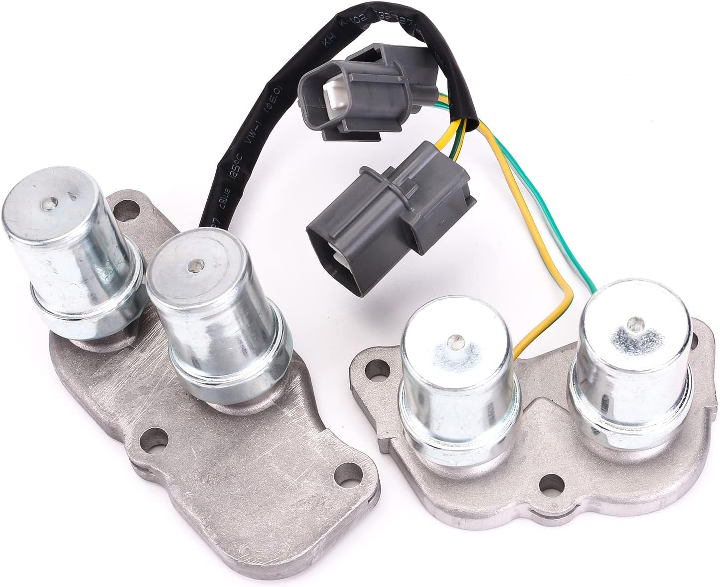 Transmission Solenoid Kit Shift & Lock-Up Replaces 28200-PX4-003 28300-PX4-003 Compatible with Honda Accord 1990-1997 Prelude 1992-1996 Odyssey 1995-1997 4AT