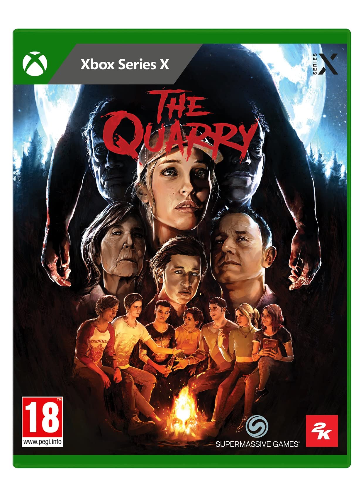The Quarry pas cher - Achat jeu vidéo épouvante PS4 Xbox avec fins alternatives