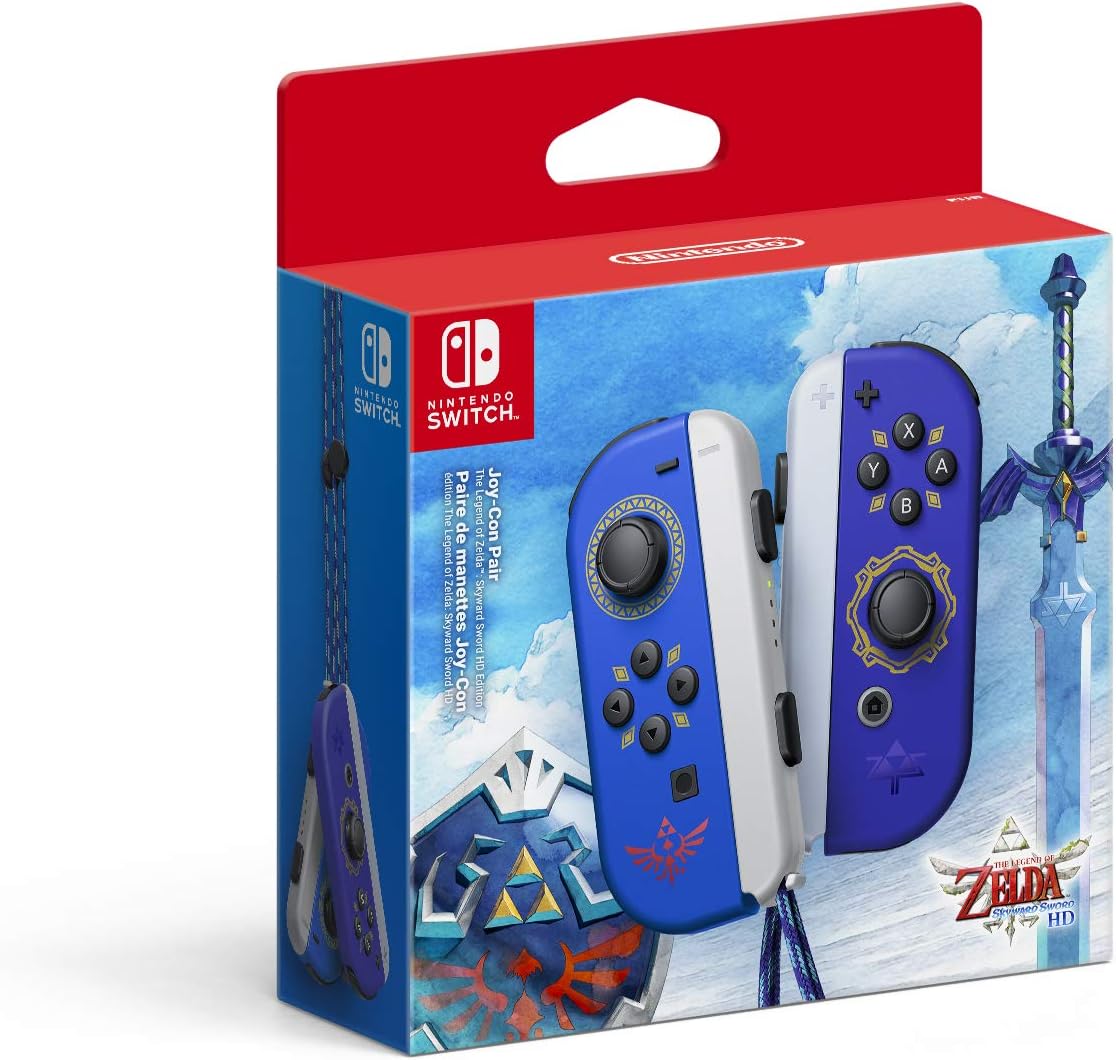 Paire de Manettes Joy-Con Edition The Legend of Zelda : Skyward Sword HD