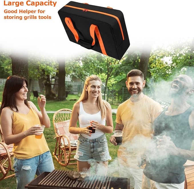Bolsa para herramientas de parrilla Cosmos BBQ, 18.1x5.1x13 in miniatura 5