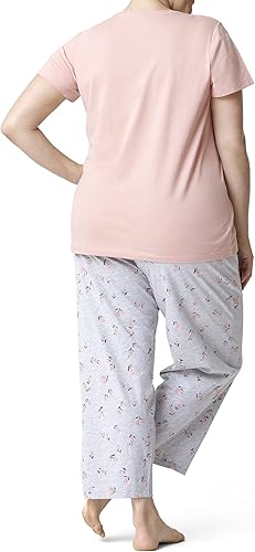 Miniatura 2 de HUE SleepWell - Conjunto de pijama de manga corta y skimmer para mujer, mantente fresco y cómodo con Temp Tech