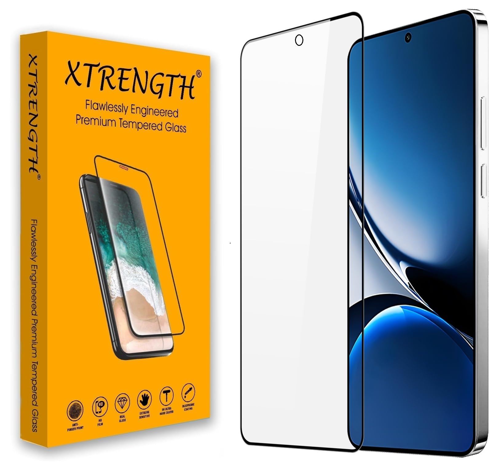 Tempered Glass for Samsung Galaxy S23 Ultra (6.8 Inch) with Installation Kit | 9H Edge to Edge Screen Protector | Anti Scratch — Amazon image 10