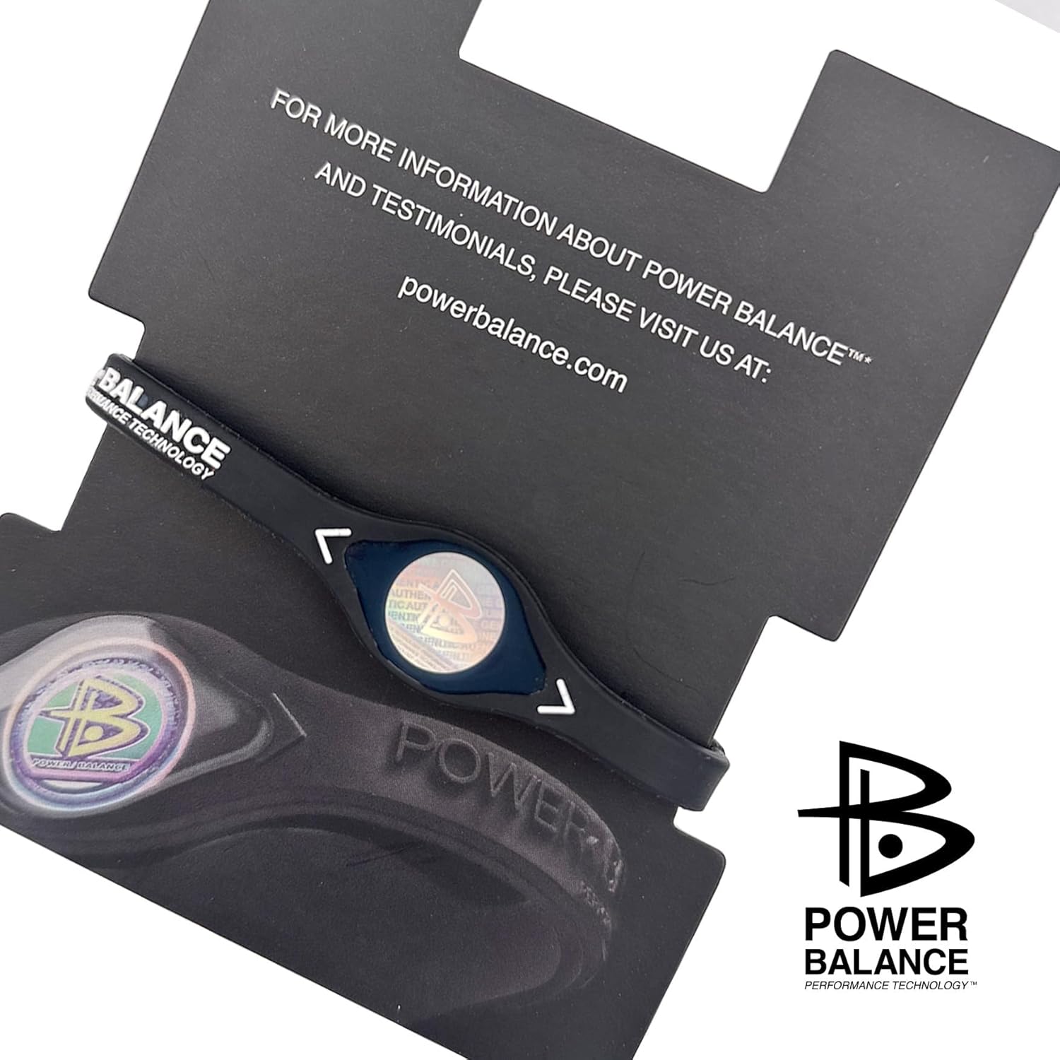 Power Balance The Original Genuine Performance Wristband, Silicone Rubber Wristbands Bracelets Sports Bracelet Wristband for Men Women, Power Bangles, Safe Waterproof Lightweight Durable - Image 3