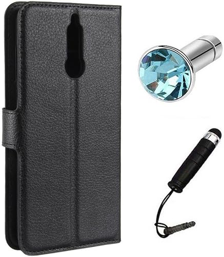 Lusee Custodia Pelle Artificiale per Huawei Mate Lite Huawei Maimang Huawei G10 5 9 Pollice con Custodia Silicone Copertura funzione stare piedi Nero spina della polvere penna tocco Lusee Custodia Pelle Artificiale per Huawei Mate Lite Huawei Maimang Huawei G10 5 9 Pollice con Custodia Silicone Copertura funzione stare piedi Nero spina della polvere penna tocco