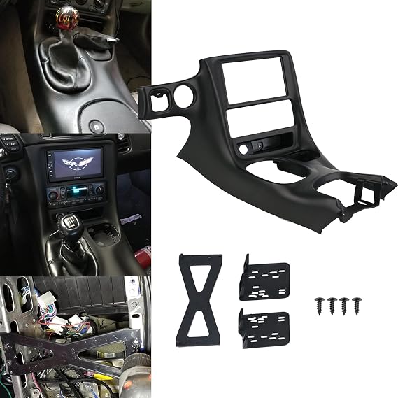 PACEWALKER DP-3021B Double DIN Stereo Dash Kit for 1997-2004 chevrolet Corvette C5 Part Number 10407815