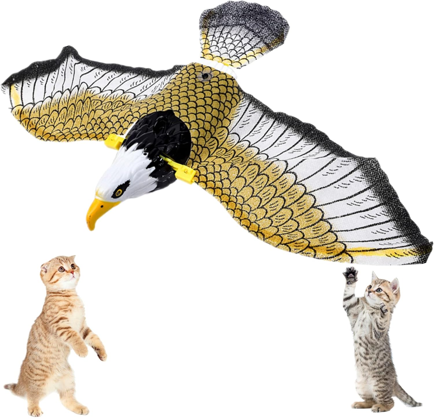 Simulation Bird Interactive Cat Toy for Indoor Cats, Bird