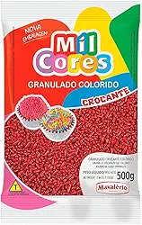 MAVALERIO GRANULADO CROCANTE VERMELHO 500G