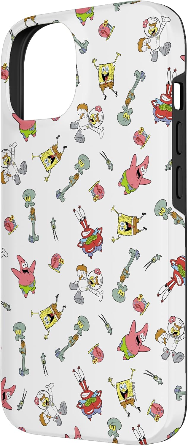 Spongebob Squarepants Character Toss Up Case for iPhone 14