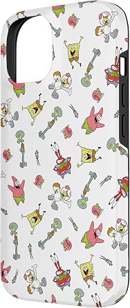 Spongebob Squarepants Character Toss Up Case for iPhone 14