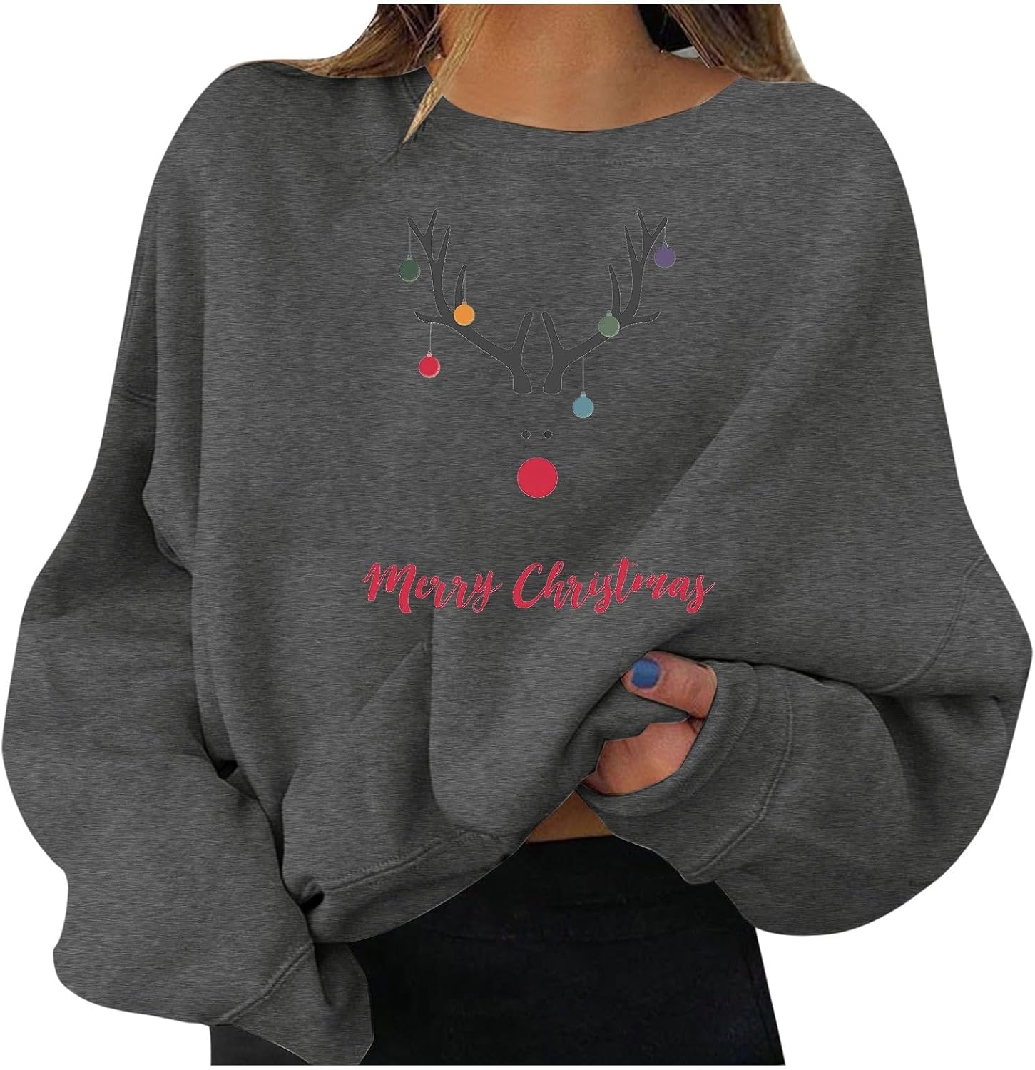 Pull Noel Homme Pull Noël Femme Manches Longues Col Rond Rigolo Noel Pull Christmas Moche Sweat Bonhomme De Neige Sweatshirt Grande Taille Pullover Bleu - Prêt-à-Porter Pull De Noel Homme