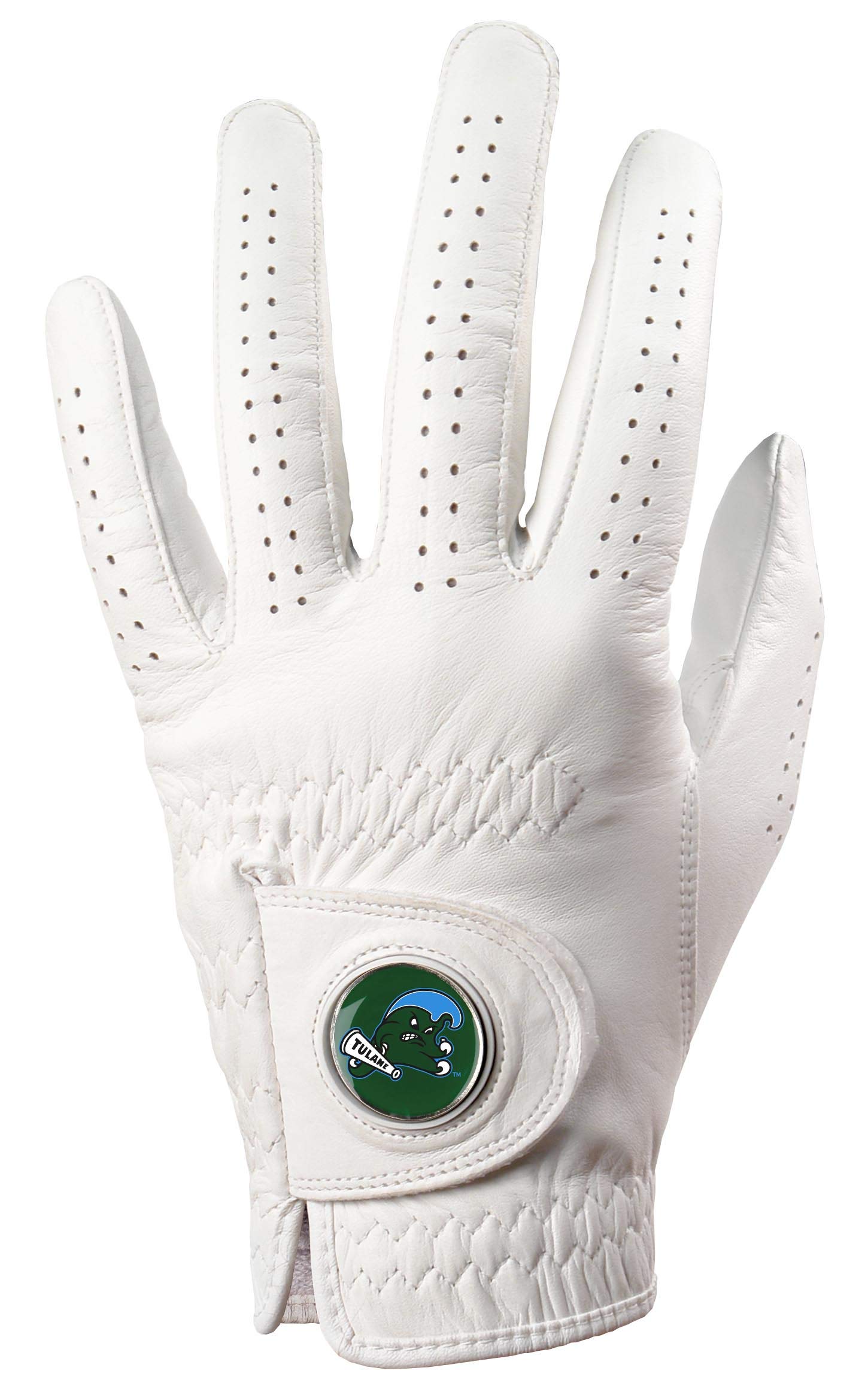 LinksWalker Tulane University Green Wave-Golf Glove - XXL