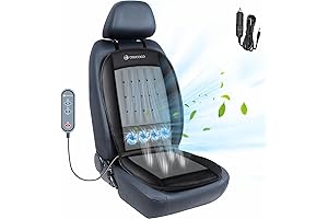CooCoCo 12V Cooling Car Seat Cushion, Keeping Your Derriere Cool All Summer Long