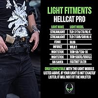 Vista 4 de Funda Alien Gear Photon - IWB o OWB, Mano Derecha o Izquierda, Lista para Ópticas, Opciones de Luz Compacta o Sin Luz - Múltiples Ajustes Disponibles