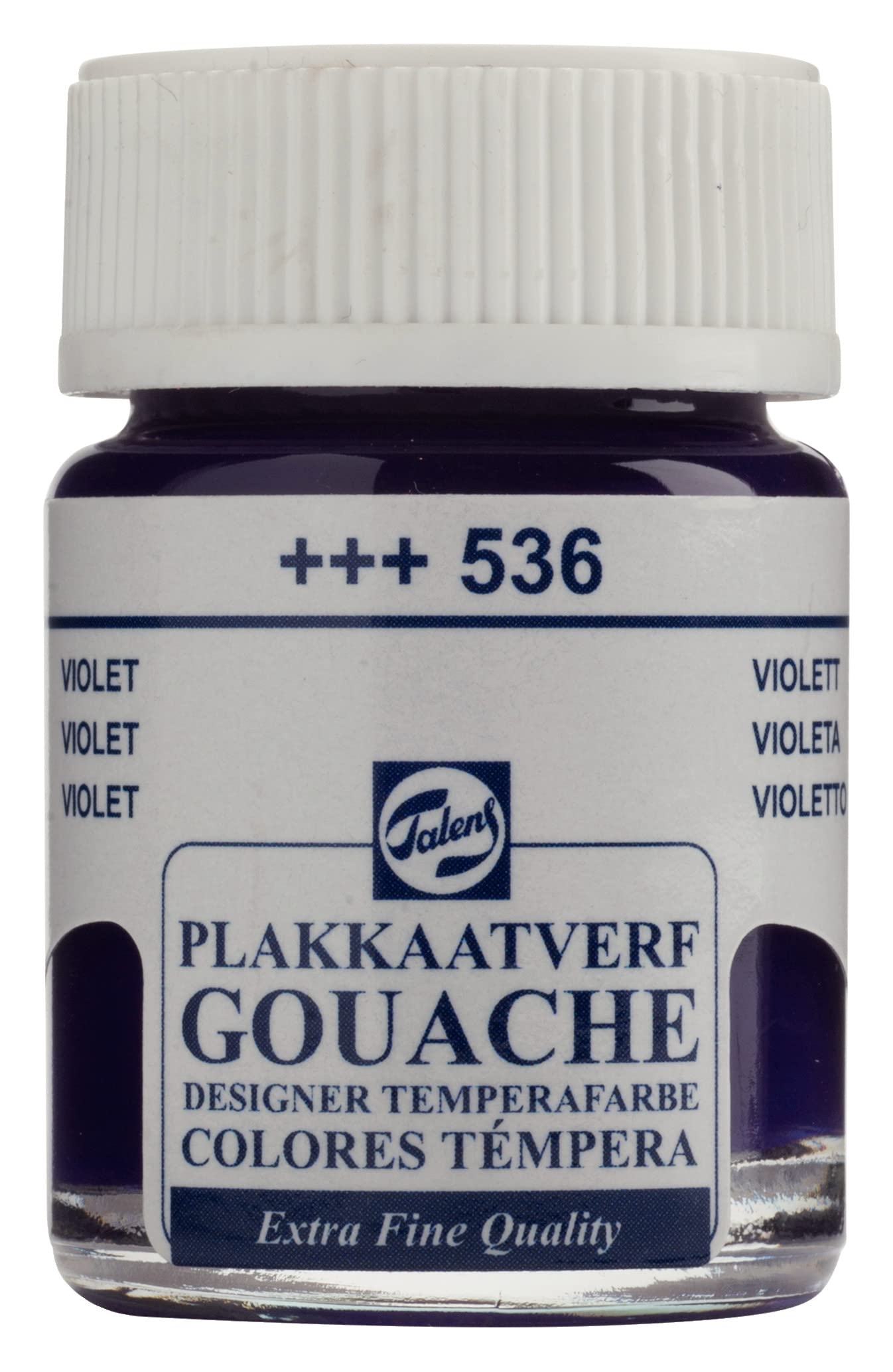 Talens Violet Gouache Extra Fine Quality - 16 Ml 536 - Highly Pigmented Matt Finish Paint