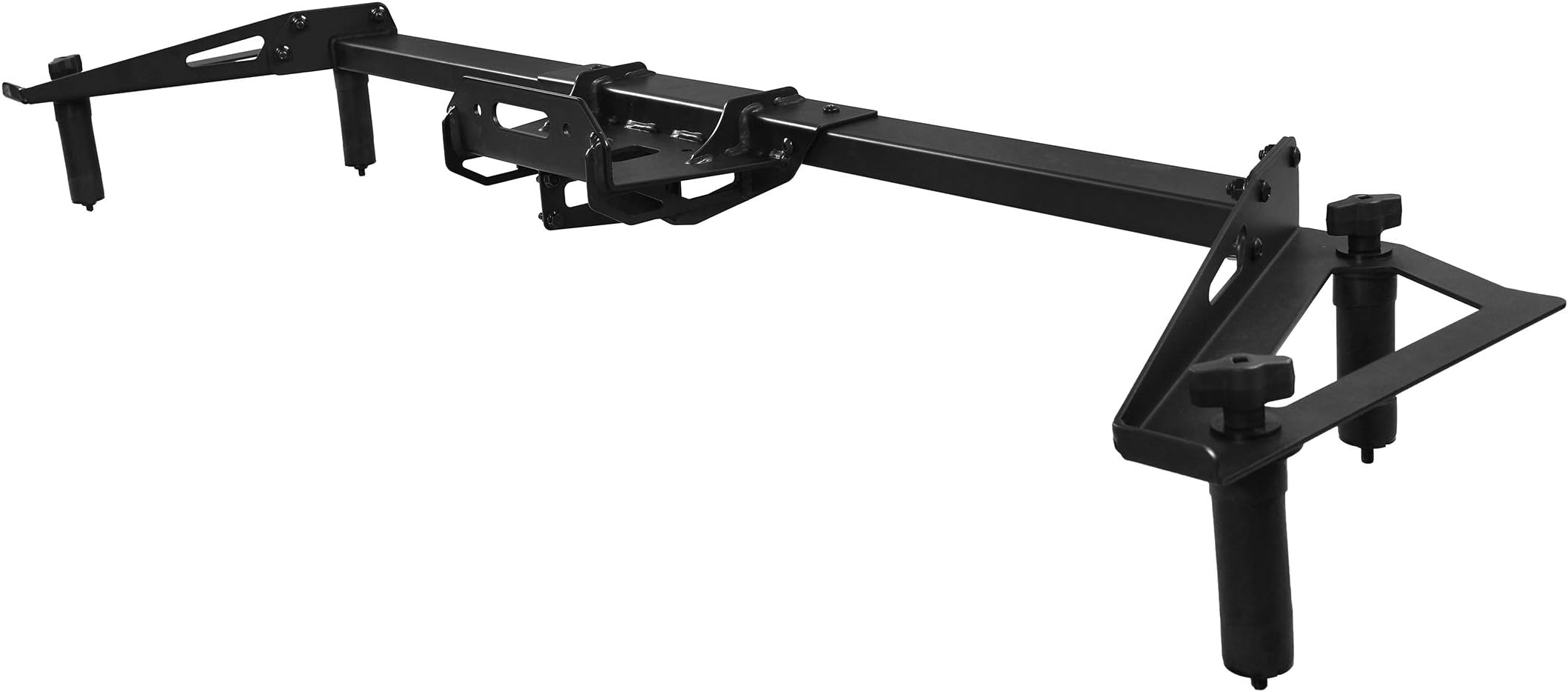 Cruiser Bed Winch Mount, Game Loader, Deer Hoist for Polaris Ranger XP 900 / Ranger XP 1000 - Accommodate Most 2500 lbs ATV winches - Include 2 Twist Lock Anchors - Quick Installation