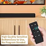 for Bose Speaker System Smart Soundbar Remote | Gvirtue SPEAKER431974 Replacement for Original Remote, Compatible with Bose Solo 5 10 15 Series II Speaker System