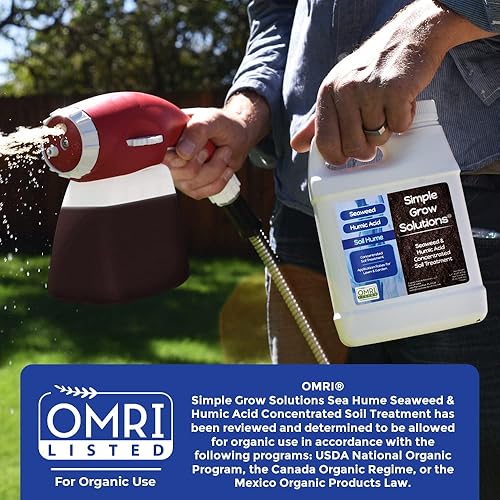 Miniatura 6 de Soil Hume Seaweed - Ácido húmico de 32 onzas + 4-6-8 alimentos multiusos para plantas de 32 onzas + micronutrientes quelados de 32 onzas  Paquete de