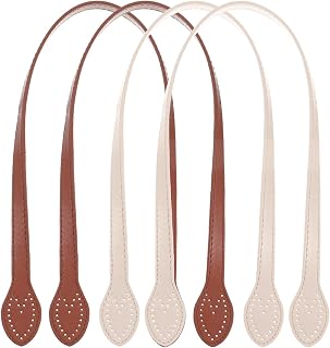 4 PCS Bag Strap, Longchamp Bag Strap Replacement, Bag Straps for Sling Bag and Shoulder Bags, Brown Bag Strap Set for Mini... Price In India