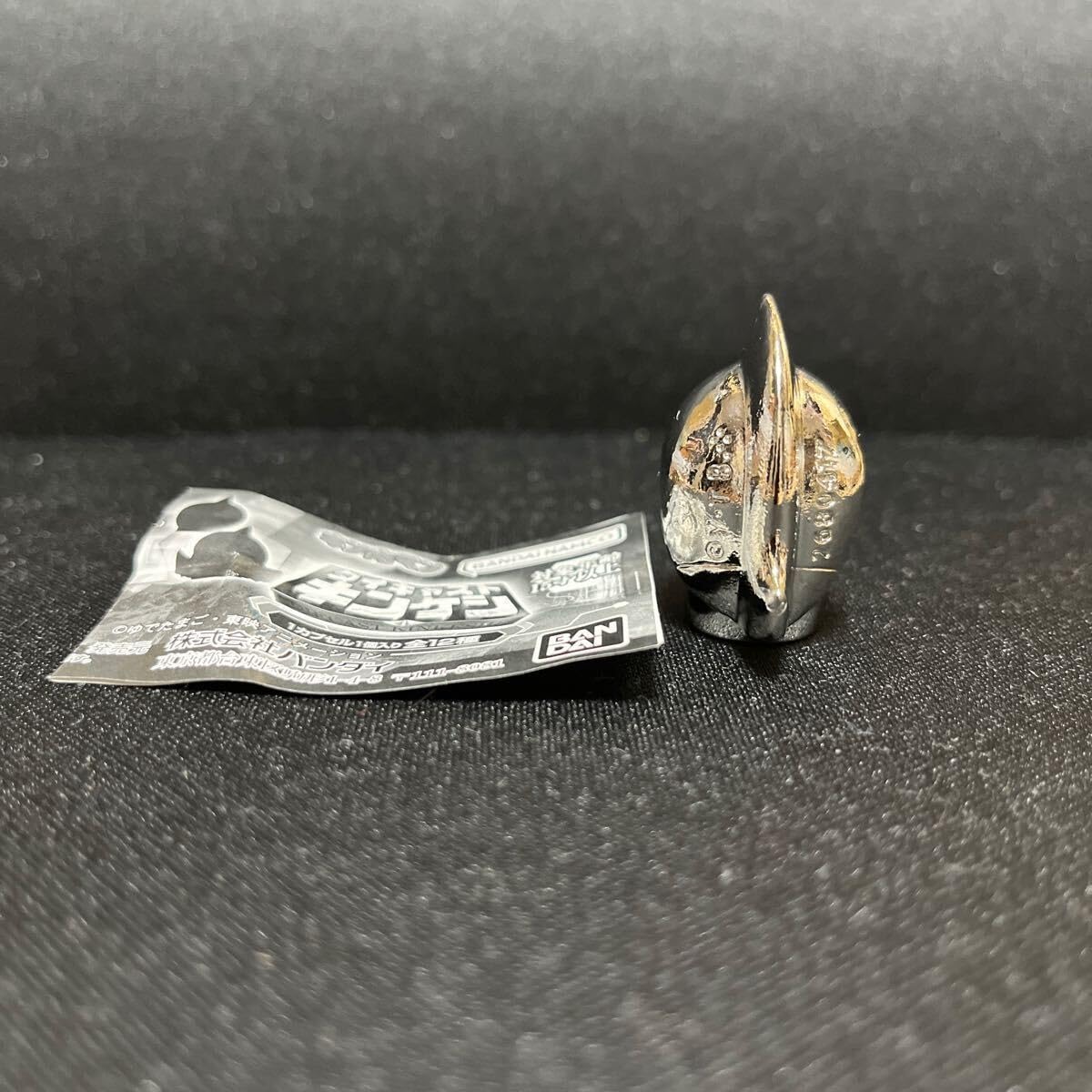 ダイキャストキンケシ4 銀のマスク（銀メッキver.） ミニブック付