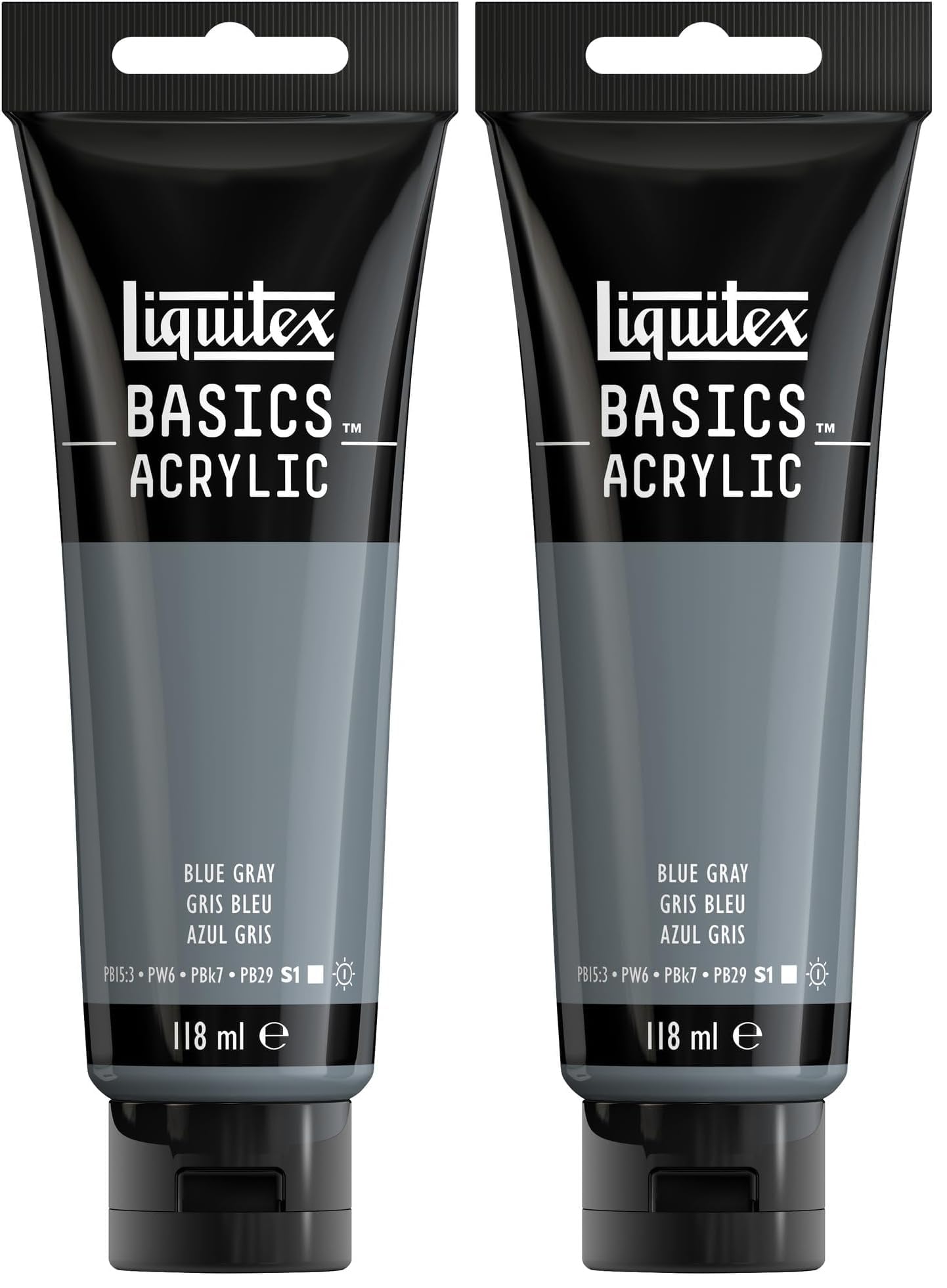 LIQUITEX Basics Acrylic Paint, Mars Black, 118 ml Tube — view 67
