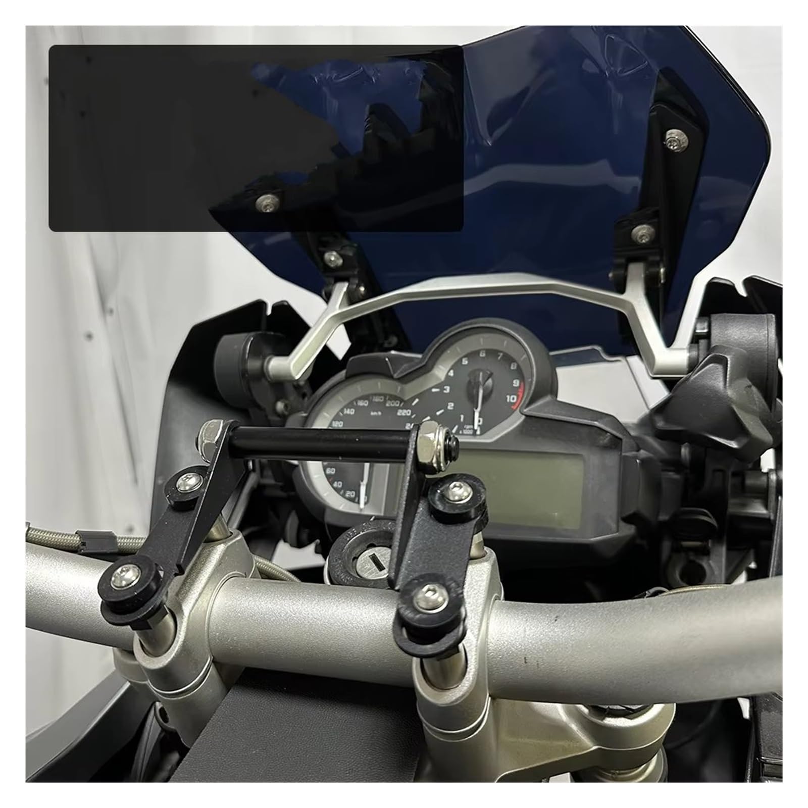 Staffa Navigatore Moto Per BMW F750GS F850GS F800GS S1000XR R1200GS R1250GS F900R F900XR Manubrio Staffa GPS Di Navigazione Per Cellulare Supporto Telefono Moto(1 set)