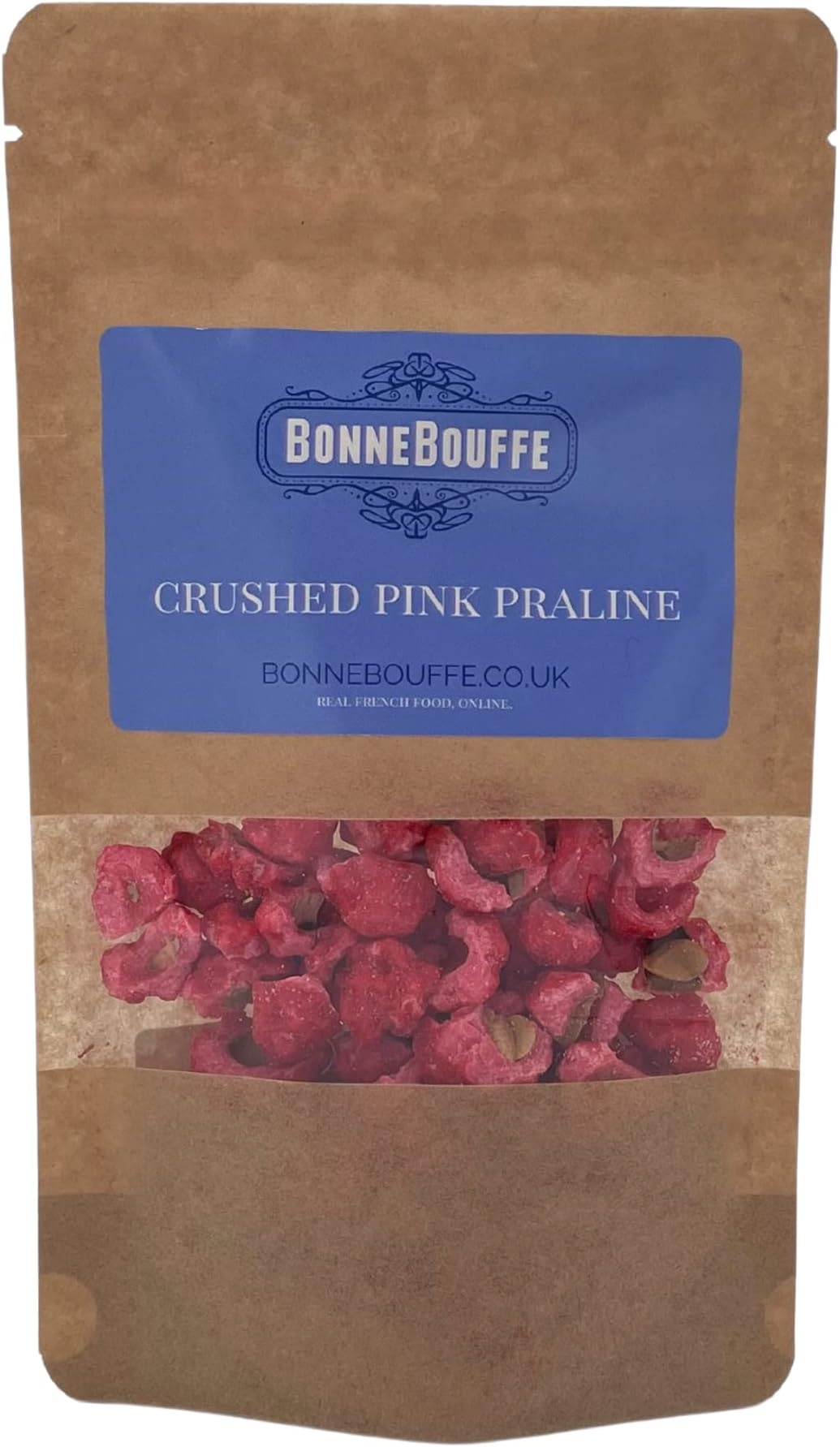Crushed Pink Praline 100g Bag