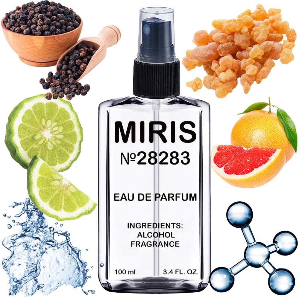 MIRIS No. 28283, Inspired by Dylan Blue, Long-Lasting Eau de Parfum for Men, Spray 3.4 Fl Oz / 100 ml