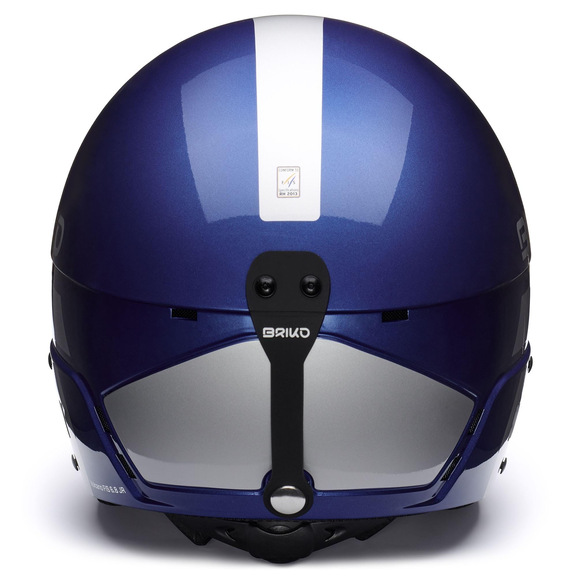 Briko - Casco, Bambino/a, Polistirene Espanso, Sci, modello: Vulcano Fis 6.8 Jr