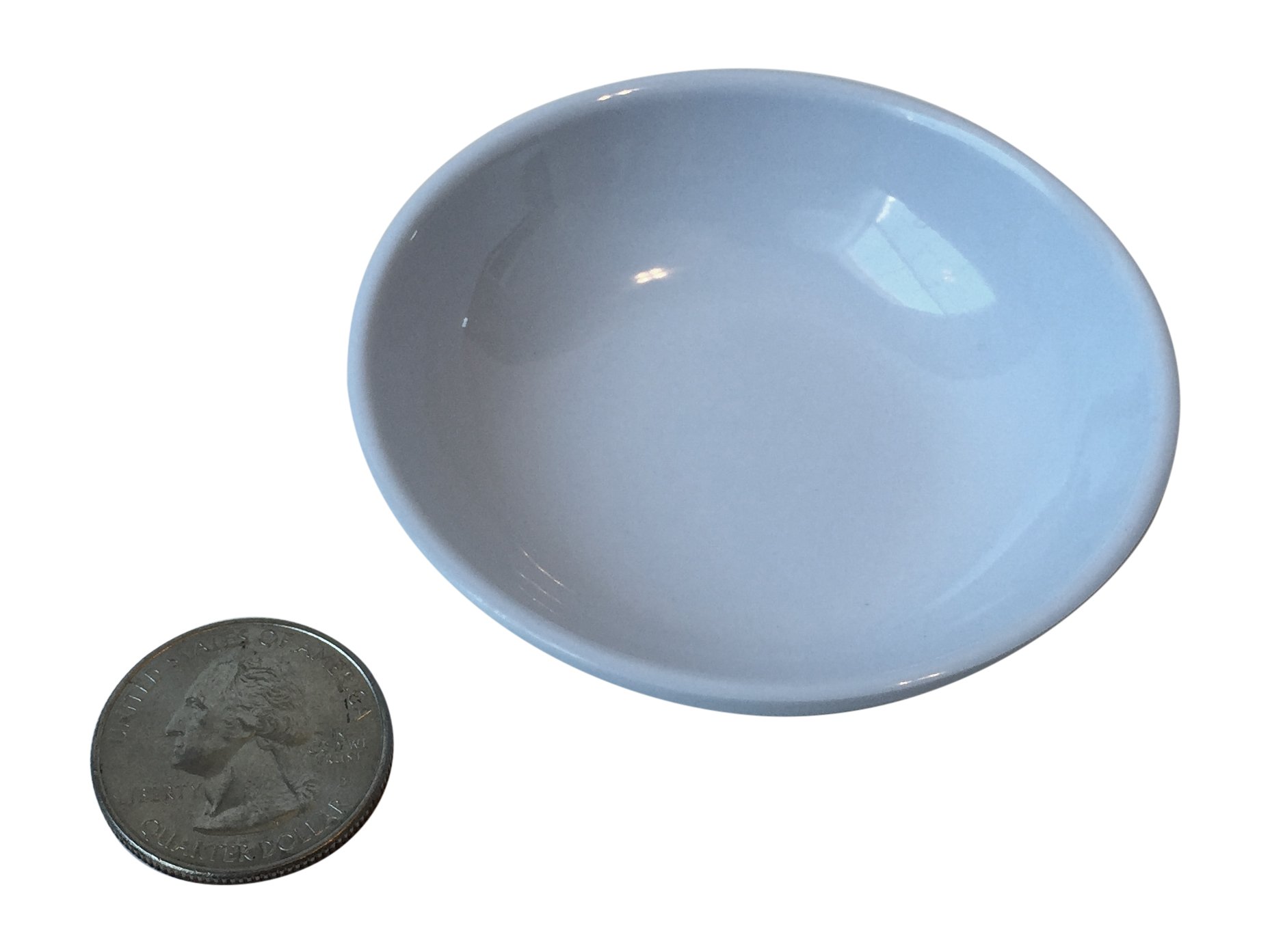 Melamine Plastic Sauce Dishes, 1 oz, 2-3/4