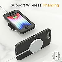 Vista 9 de Funda para iPhone SE Case 2022/2020/3rd/2rd, iPhone 8/7 [A prueba de golpes] [A prueba de caídas] [Probado contra caídas de grado militar] con Funda