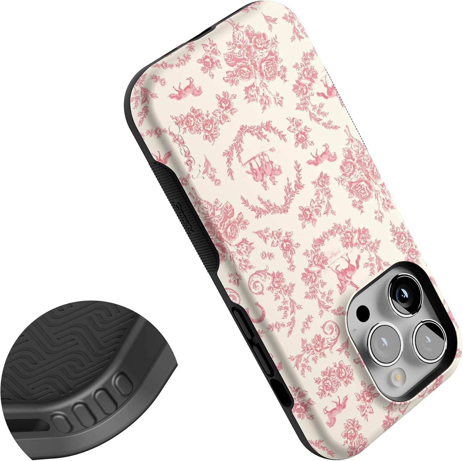 Casely iPhone 14 Pro Case | Western Bloom | Jenna Palek x Casely | Bold Protective Design | Compatible with MagSafe