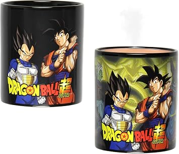Dragon Ball Super Anime Manga Heat Reactive Color Changing 16 OZ. Tea Coffee Mug Cup