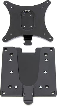 Ergotron Quick Release Bracket for Monitor and TV Screens Up to 35 lbs, Less Than 3 Inch Display Depth Add-on for VESA Monitor Arms
