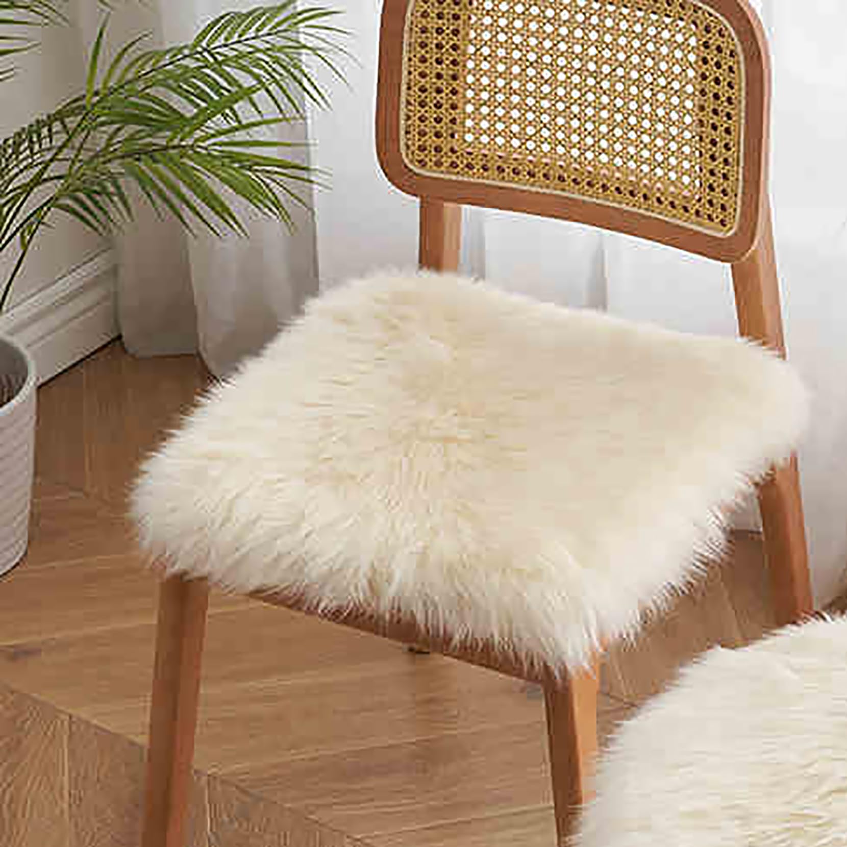 HC&WT 100% Lana Getta Cuscino Con Core, Copertura Rimovibile