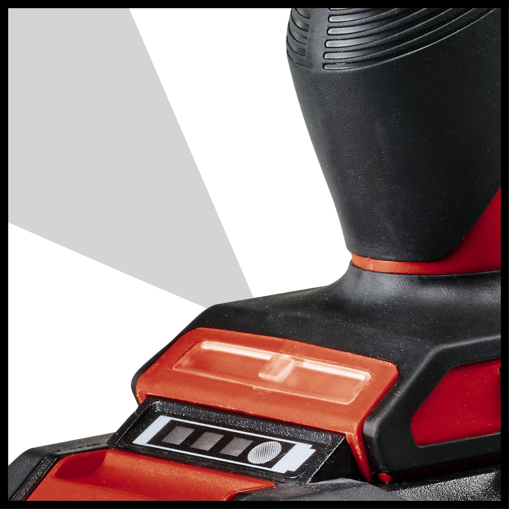 Einhell Wiertarko-wkrętarka akumulatorowa TE-CD 18/45 3X-Li +22 1x2,0 Ah PXC (zdejmowany uchwyt wiertarski, nasadka kątowa i mimośrodowa, 22 cz. zestaw bitów, akumulator 2,0 Ah, ładowarka + E-Box)