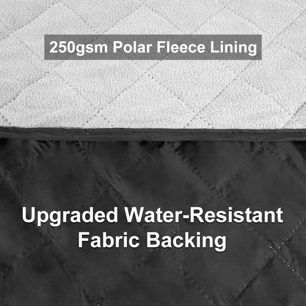 flintronic Coperta da Picnic, 145 x 200 cm Coperta Impermeabile per Esterni, Antivento, Caldo, Pieghevole Portable Picnic Stuoie per Spiaggia Campeggio Giardino, Avventura all'Aria Aperta