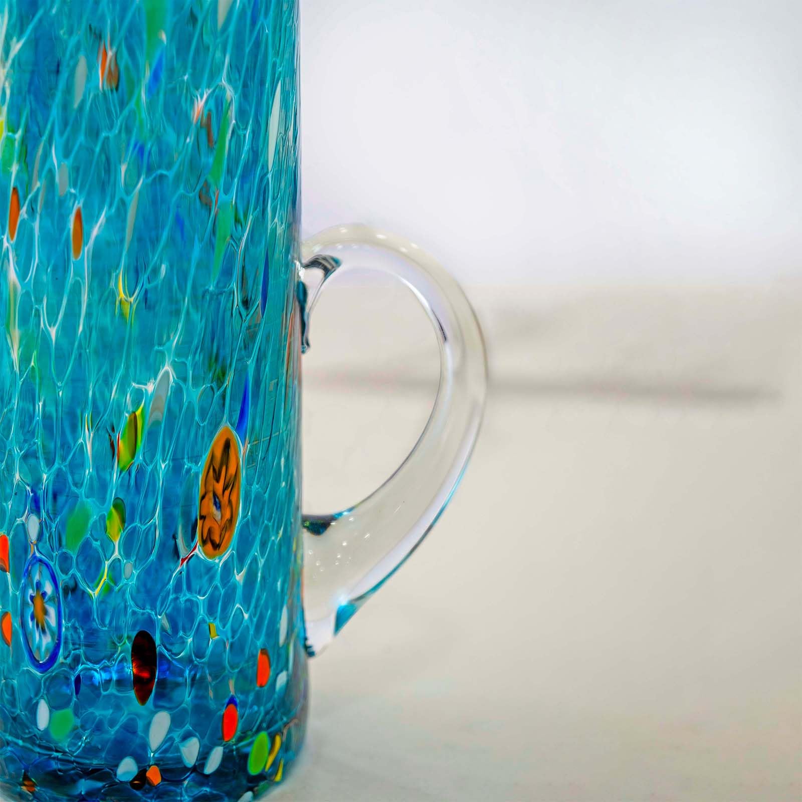 MurArt Brocca di Murano da 1000ml Collezione Tower in vetro soffiato a mano in lavorazione artigianale Made in Italy