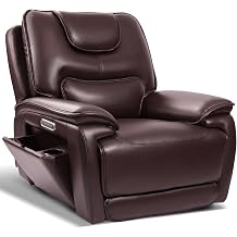 EONIX Triple Motor Zero Gravity Power Recliner Chair, 57, White Chenille