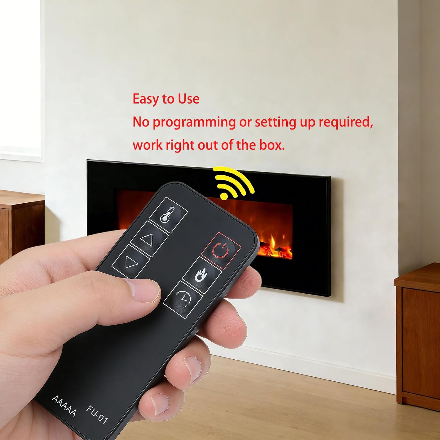 Replacement Remote Control for Furrion Electric Fireplace Remote Control Model Listed in Description