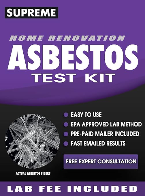 Asbestos Test Kit Includes Asbestos Test Kit Lab Analysis