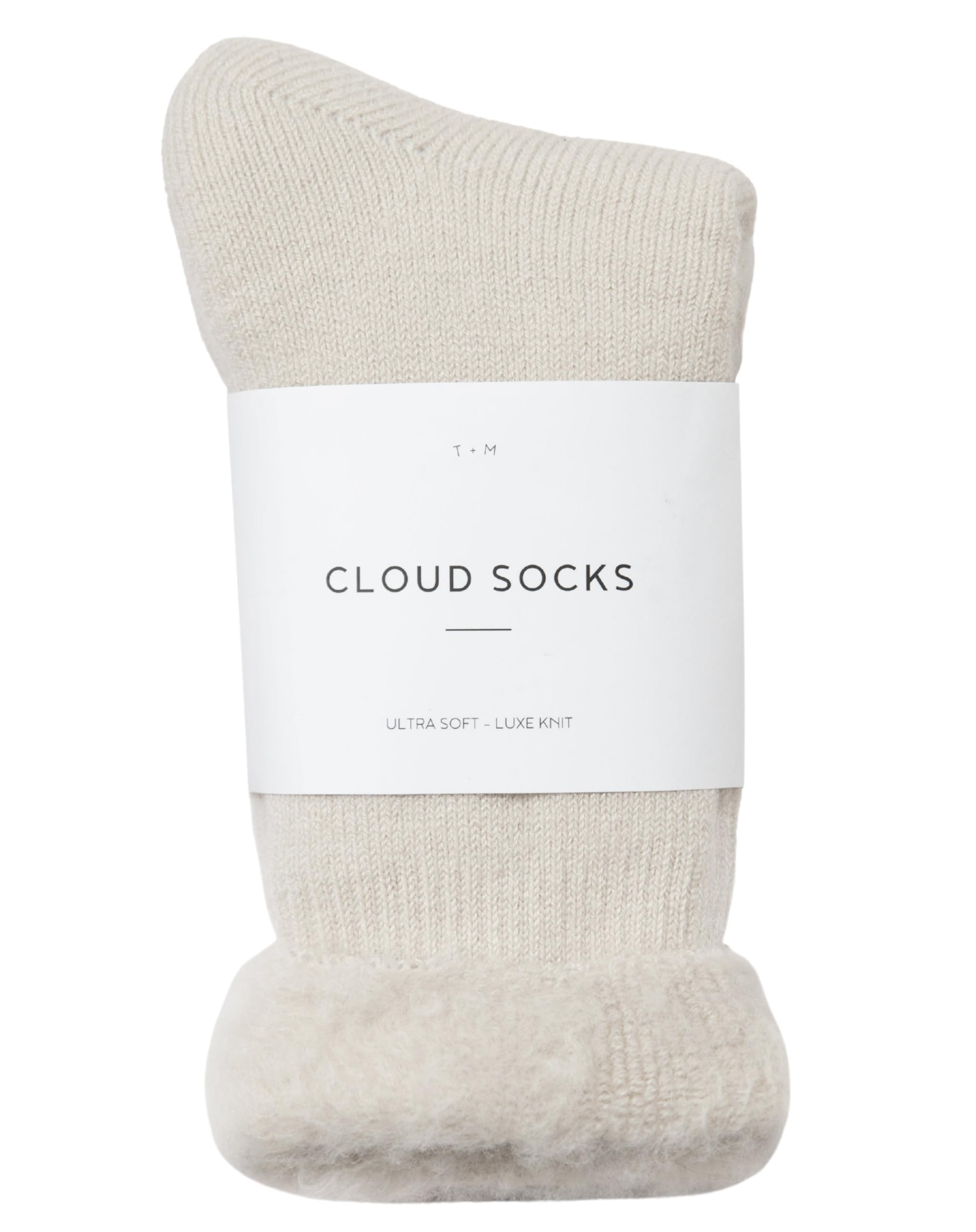 Sweet Dreams Plush Cloud Socks - Super Soft, Warm & Cozy Lounging, Cold Weather, Sleep Socks for Women & Men