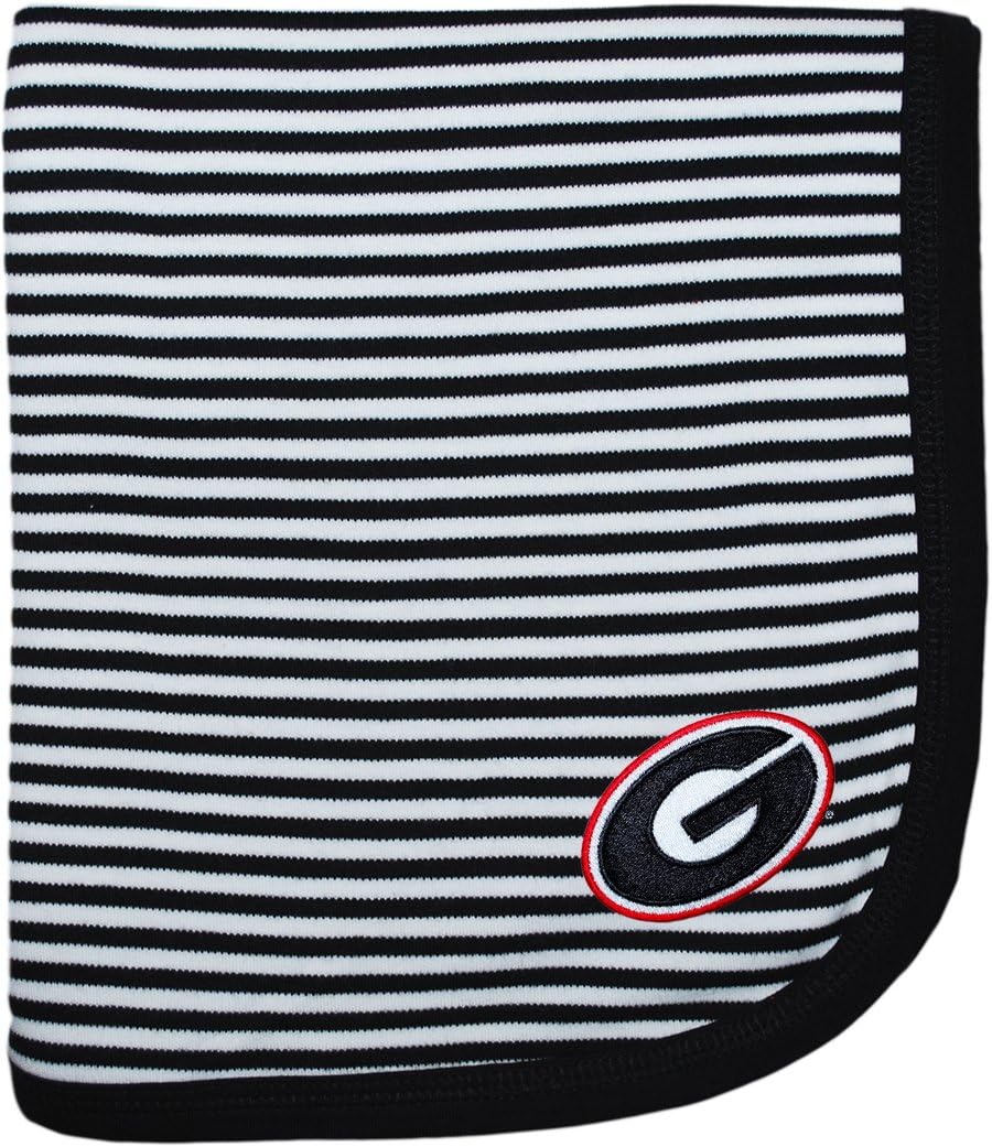 Creative Knitwear Georgia Tech Yellow Jackets Striped Baby and Toddler Blanket